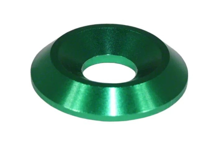 ZSPEC Design Stage 3 Dress Up Bolts Fastener Kit; Stainless and Billet; Green (12-18 Charger SRT)